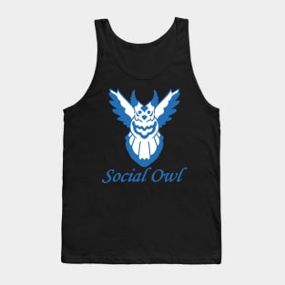 Social Owl Tank Top